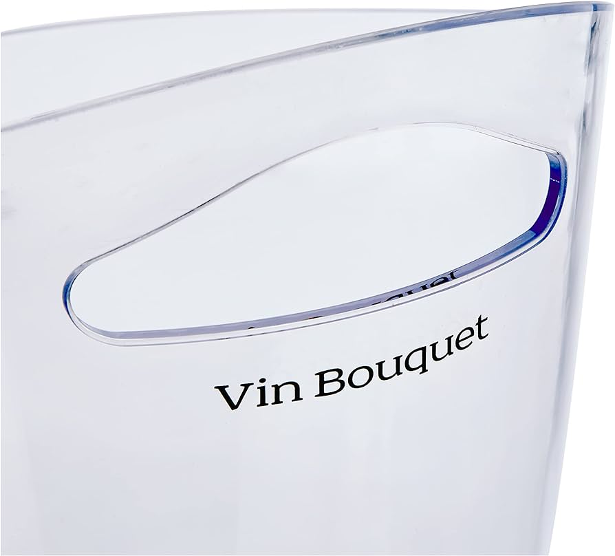Vin Bouquet шампаниера за 2 бутилки прозрачна